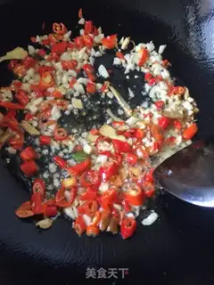Make Spicy shrimp step 2