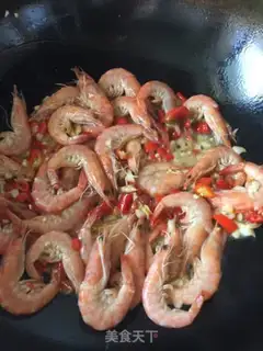 Make Spicy shrimp step 4