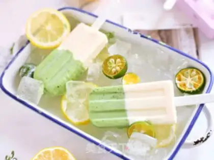 Make Tea and cream cream and ice cream step 10