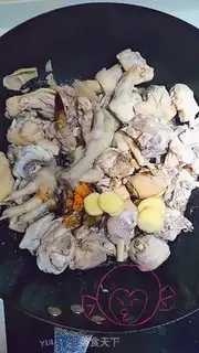 Make Wild mushroom stew chicken step 3