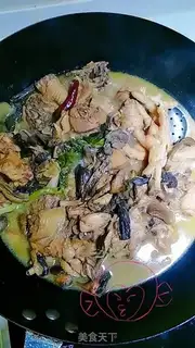 Make Wild mushroom stew chicken step 5
