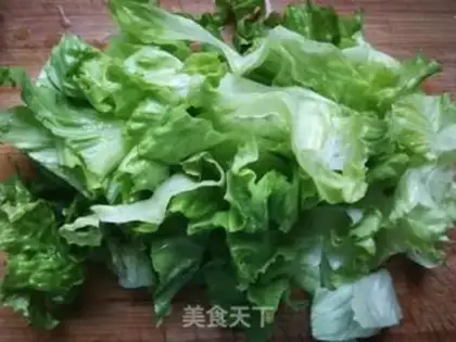 Make Squeeze and lettuce step 1