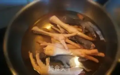 Make Lemon chicken claws step 1