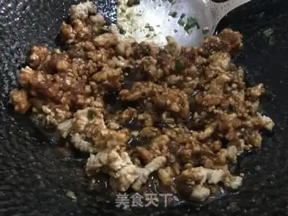 Make Meat sauce, tofu step 1