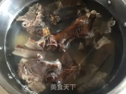 Make Radish lamb step 0