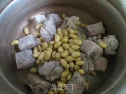 Make Soy potato steak soup step 3