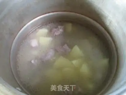 Make Soy potato steak soup step 10