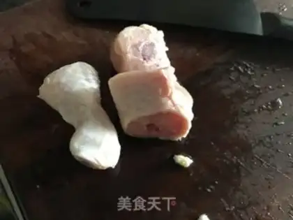 Make Monkey mushrooms, chicken legs step 2