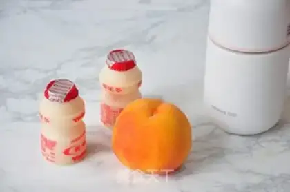 Make Peach shake step 0