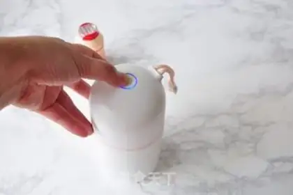 Make Peach shake step 3