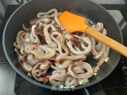 Make Smoky squid step 4