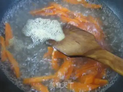 Make Cream pepper carrots step 1