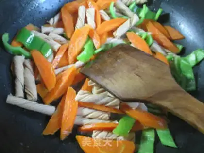 Make Cream pepper carrots step 3