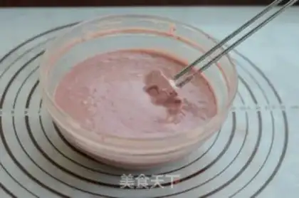 Make Heart-black, heart-cake step 6