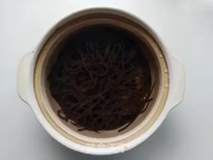 Make Frozen root powder step 2