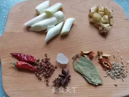 Make Yellow chicken wings step 1