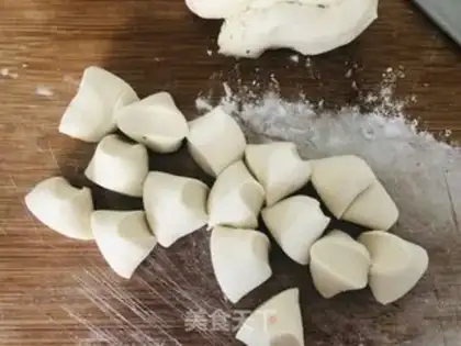 Make Cream egg dumplings step 10