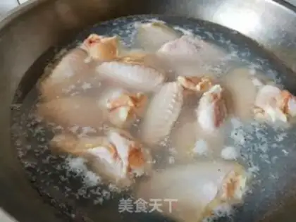 Make Yellow chicken wings step 2