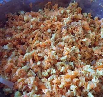 Make Monkey mushroom bag step 8