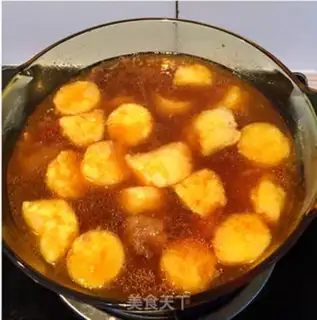 Make Beef tofu soup step 3