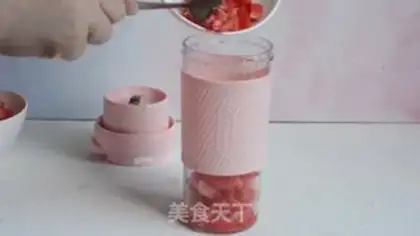 Make Watermelon tomato juice step 3