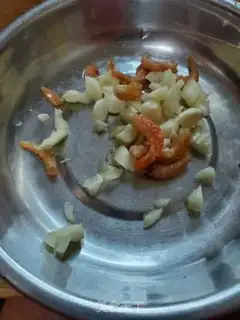 Make Shrimp and casserole step 1