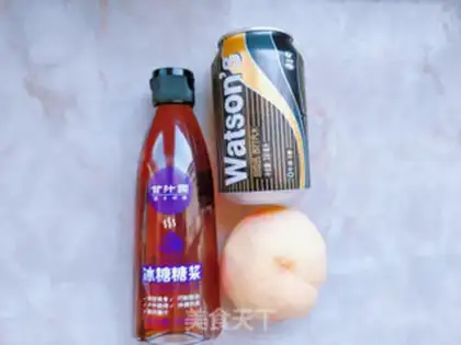 Make Peaches soda step 0