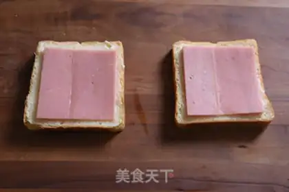 Make Gold sandwich step 1