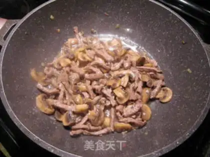 Make Beef-screwd mushrooms step 5