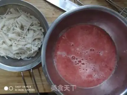 Make The lamb stew, the tomatoes, the mushrooms step 4