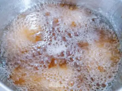 Make Korean garlic sweet fried chicken step 6