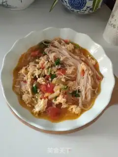 Make Squeeze tomato noodles step 11
