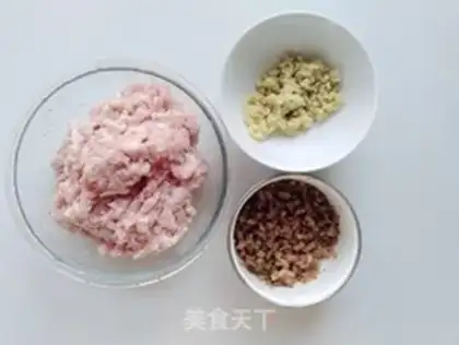 Make Squeeze meat dumplings step 4