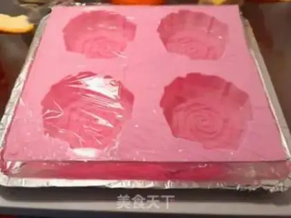 Make Quick crystal mooncake step 2