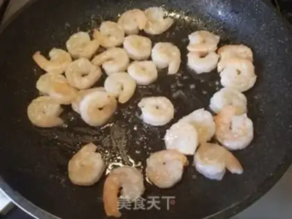 Make Shrimp sprouts step 2