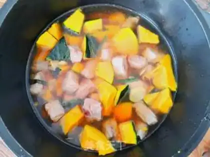 Make Pumpkin ribs step 8