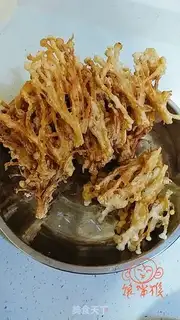 Make Fry golden needles step 7