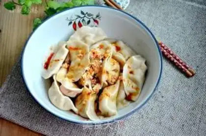Make Squeeze meat dumplings step 10