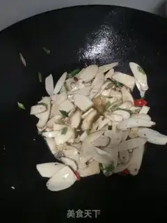 Make Frying abalone beans step 5