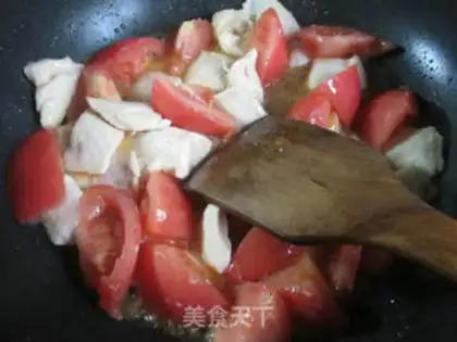 Make Tomato fried chicken chest step 7