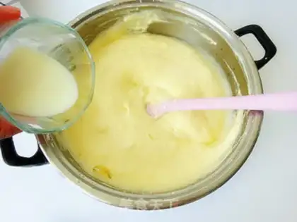 Make No oil-free Nagasaki cake step 8
