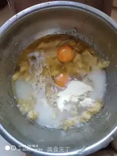 Make Banana marfin step 1