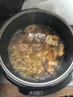 Make The green bean soup step 3
