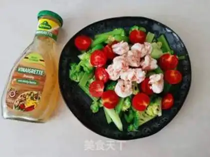 Make Shrimp vegetable salad step 4