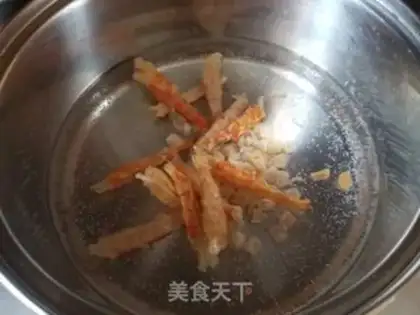 Make Shrimp dry melon soup step 2