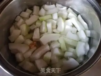 Make Shrimp dry melon soup step 5