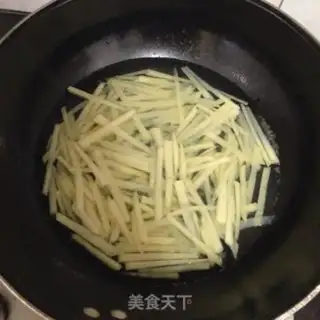Make Homemade fries step 1