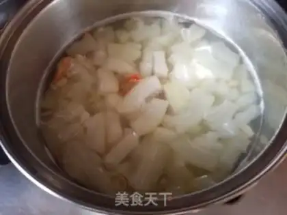 Make Shrimp dry melon soup step 6