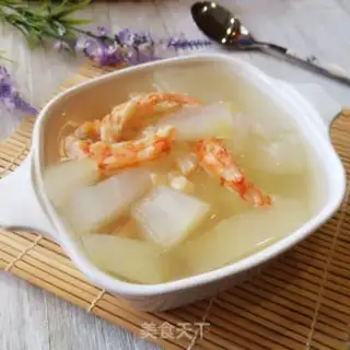 Make Shrimp dry melon soup step 7