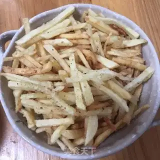 Make Homemade fries step 4